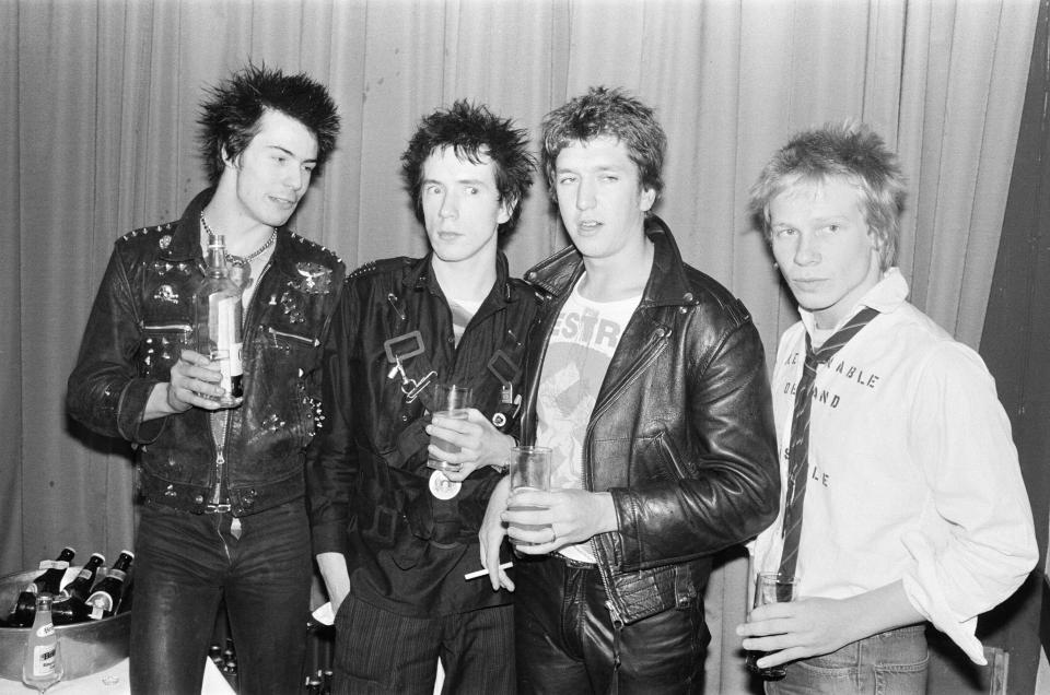 The Sex Pistols, London, UK, 10th March 1980. (Photo by Bill Rowntree/Mirrorpix/Getty Images)