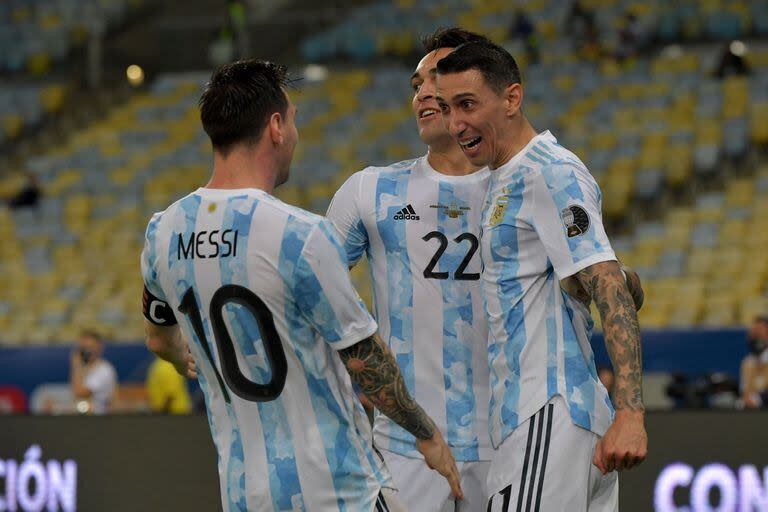 La Argentina buscará defender el título en la edición que verá por última vez a Ángel Di María con la camiseta de la selección