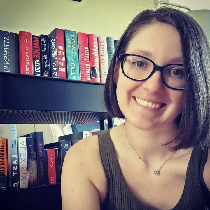 About me: I am a 29-year-old living in Nova Scotia, Canada. I have a cat named Tim, who is 15 years old, and I am absolutely obsessed with him. I've loved books ever since I was younger and watched the movie Matilda. I thought if I read enough books, I could grow powers just like her, but instead I fell in love with reading!What followers can expect: You'll mostly find thrillers and crime fiction books on my page, but I've been known to also read horror and fantasy. Followers can always expect 100% honest reviews from me, whether I loved or disliked a book! I always participate in #ThrillerThursday; I love featuring different bookstacks and showing my weekly TBRs. You might come for the book content, but you'll probably stay for Tim.A recent book I enjoyed: The most recent book that I enjoyed is Blacktop Wasteland by S.A. Cosby. This is one of those books that once you start, you cannot stop. It was fast paced, incredibly action packed, and the character development was spectacular.