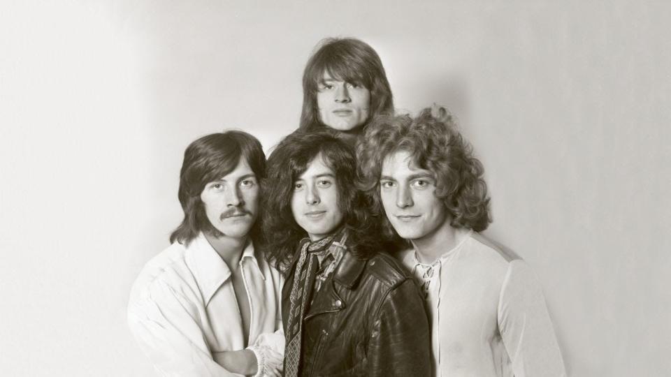 Led Zeppelin, photo by Dick Barnatt / Redferns