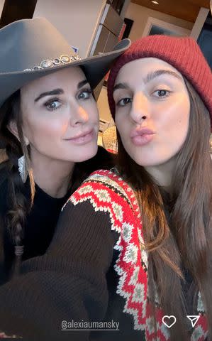 <p>Kyle Richards/Instagram</p> (L-R) Kyle Richards and Alexia Umansky.