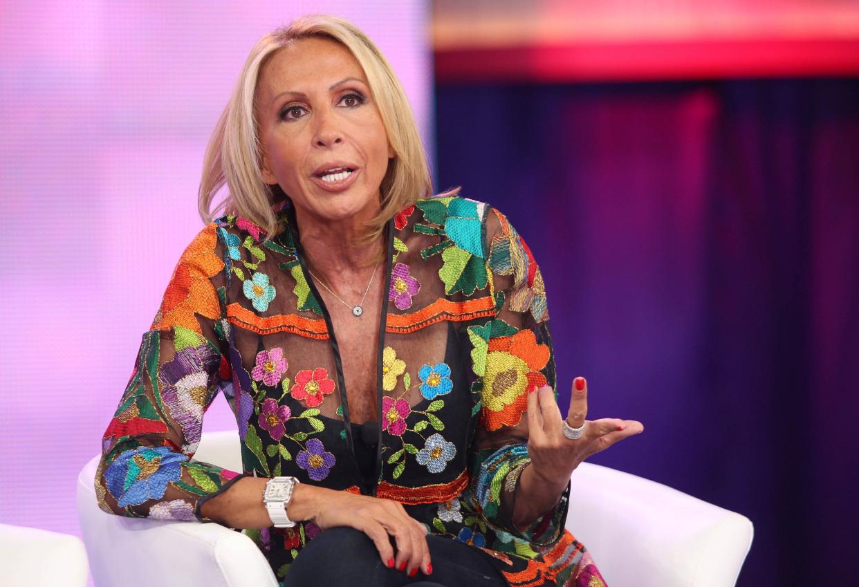 MEXICO CITY, MEXICO - JANUARY 19:  Laura Bozzo during the recording of her new TV show on January 19, 2011 in Mexico City, Mexico. (Photo by Marcos Delgado/Clasos.com/LatinContent via Getty Images)