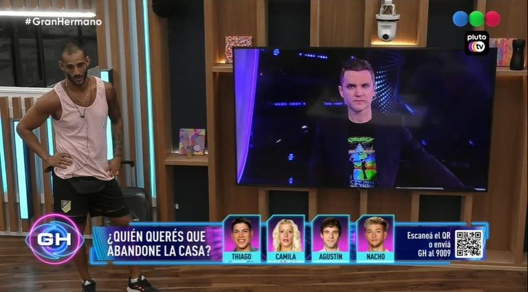 Maxi contó sus sensaciones antes de salvar a un participante