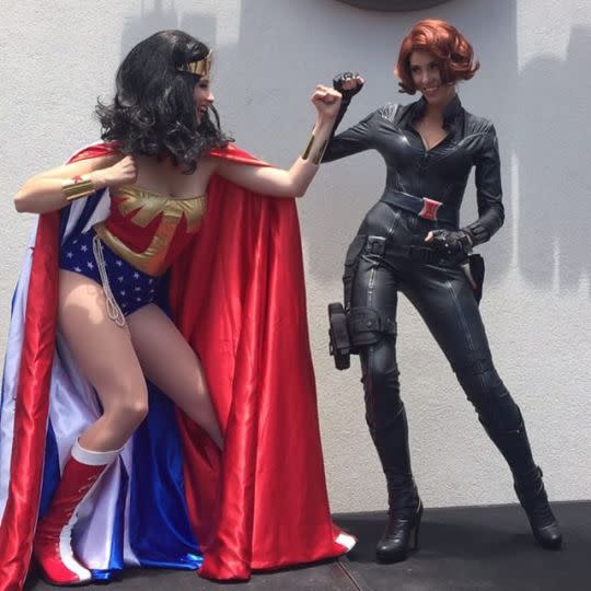 Wonder Woman and Black Widow