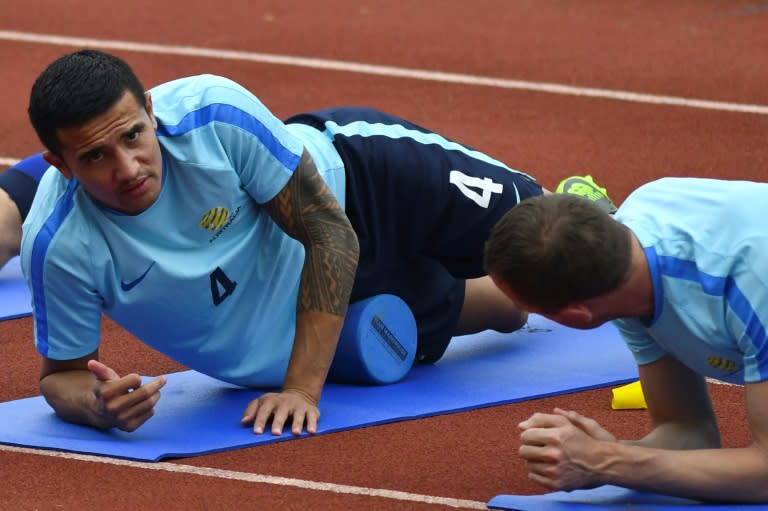 Tim Cahill says he has recovered from an ankle injury and is fit to play for Australia in this week's World Cup play-off second leg with Honduras in Sydney