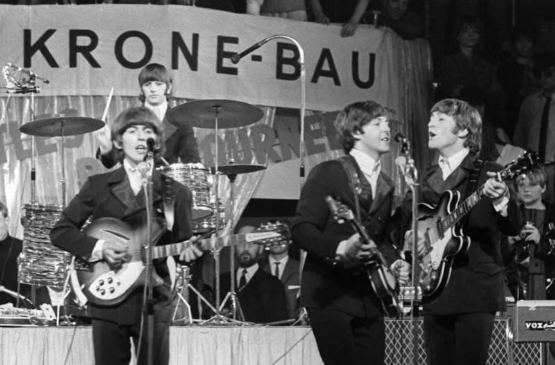 While the Beatles had their origins in Liverpool, the band's journey to international stardom began in Hamburg, where they played a total of 1,200 hours on stage at 281 concerts. Gerhard Rauchwetter/dpa