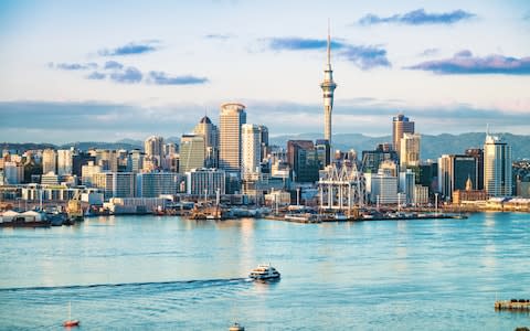 Begin your holiday in Auckland - Credit: GETTY