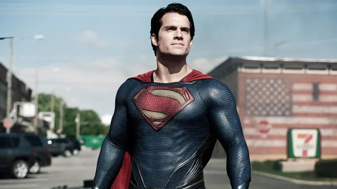 Henry Cavill in Man of Steel (Credit: Warner Bros)