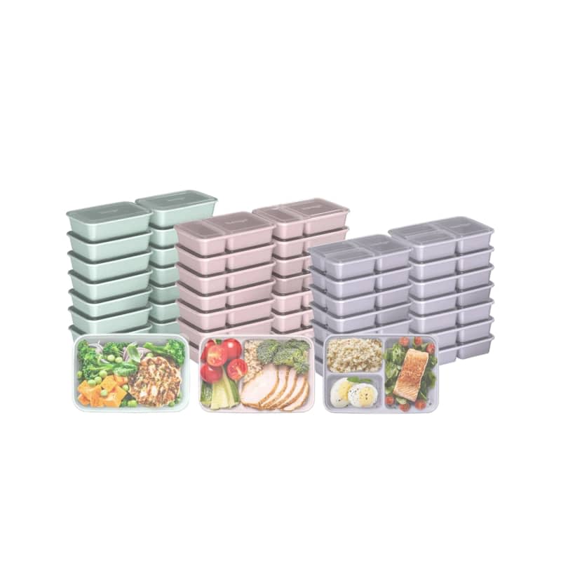 Bentgo 90 Piece Meal Prep Set (Assorted Colors)