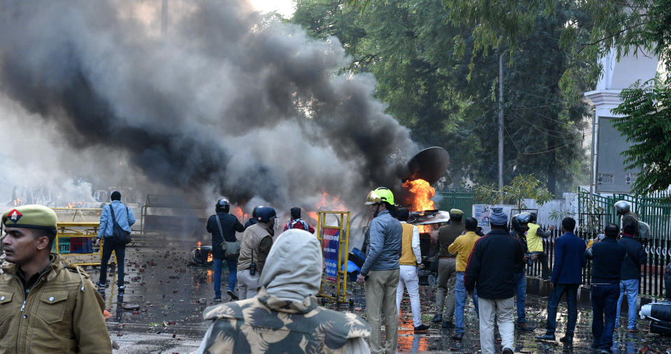 Protests Against CAA And NRC Turn Violent In Lucknow