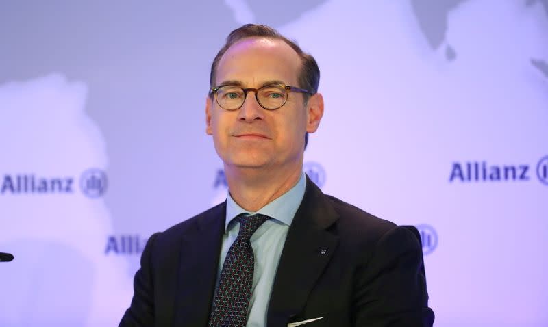 FILE PHOTO: Baete of Allianz SE attends the company's annual news conference in Munich