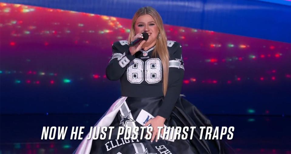 Kelly Clarkson Mocks Tom Brady's 'Thirst Trap' in Remix of 'Since U