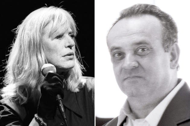 marianne-faithfull-angelo-badalamenti - Credit: Ebet Roberts/Redferns; Michel Delsol/Getty Images