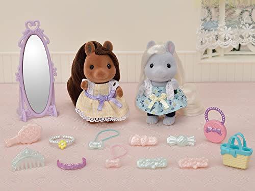 50) Calico Critters Pony Friends Set