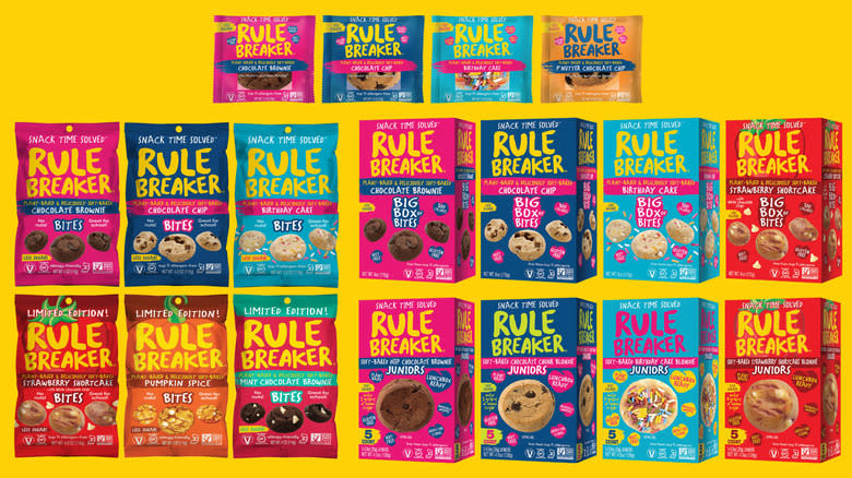 Rule Breaker Products Yellow Background