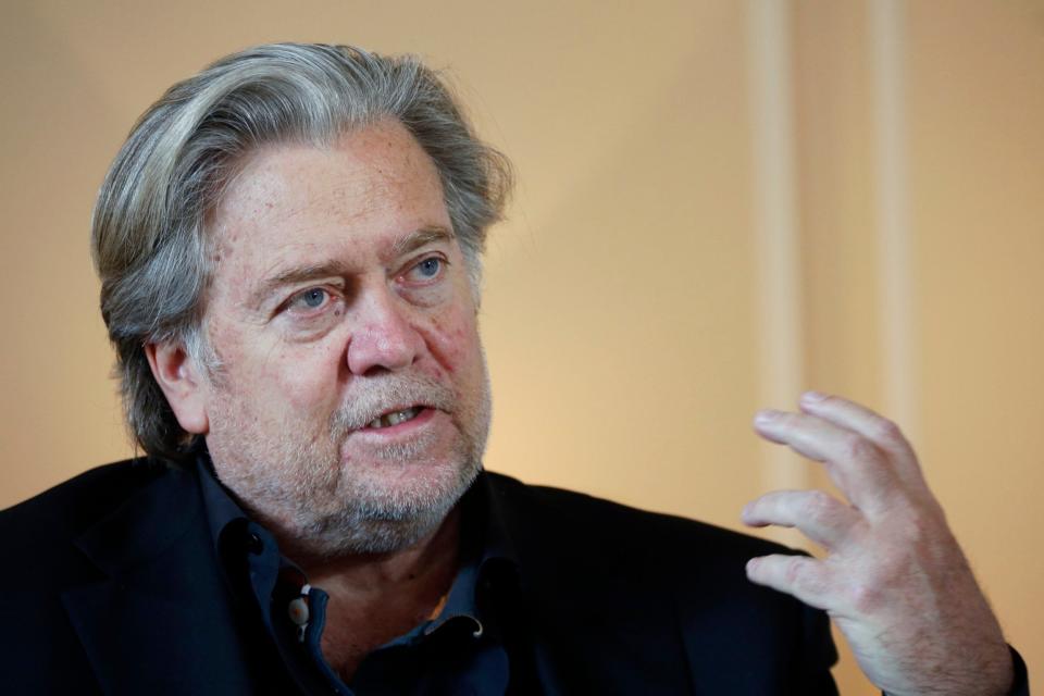 Steve Bannon, former White House strategist - AP