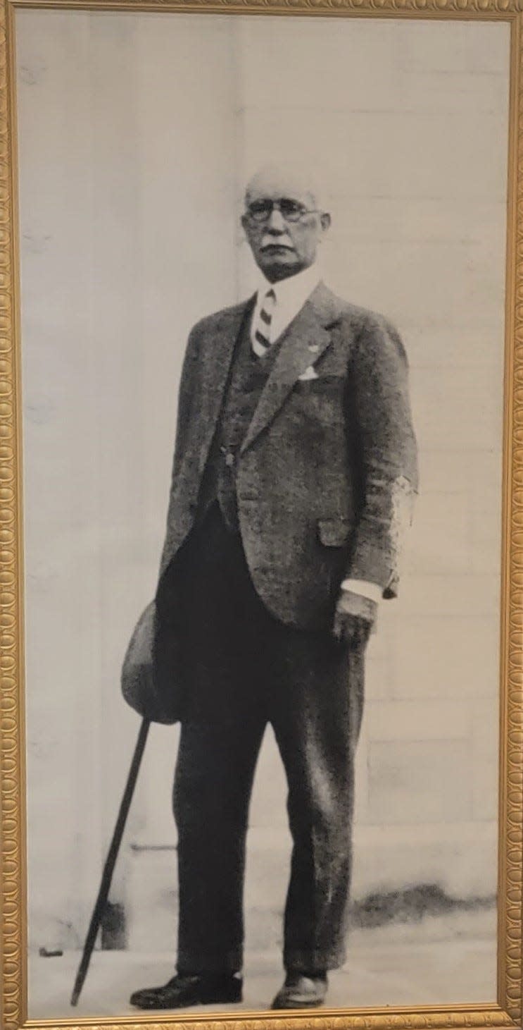 Portrait of Robert Watchorn, who founded The Lincoln Memorial Shrine in Redlands