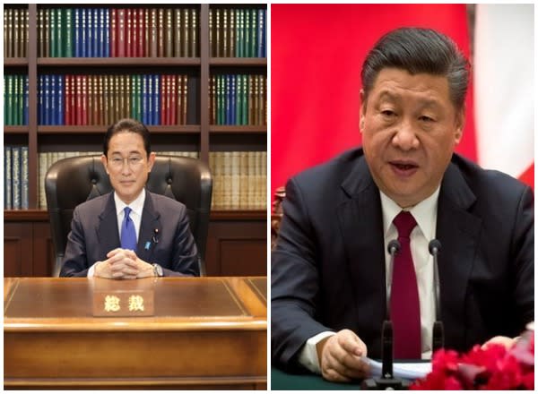 The Japanese government is arranging a phone conversation between new Prime Minister Fumio Kishida and Chinese President Xi Jinping.