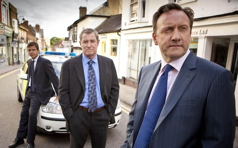 John Nettles as the original DCI Barnaby in Midsomer Murders