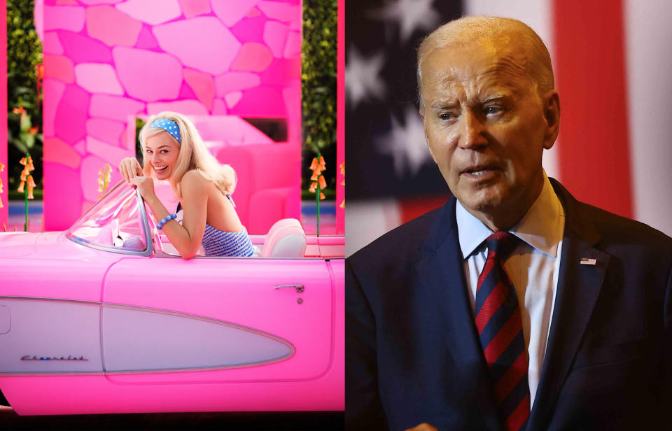 Könnt ihr euch Joe Biden in einer pinken Barbie-Welt als Ken vorstellen? (Bild: ddp images)