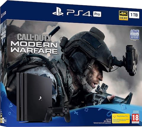cyber monday Call Of Duty Modern Warfare PS4 Pro Bundle