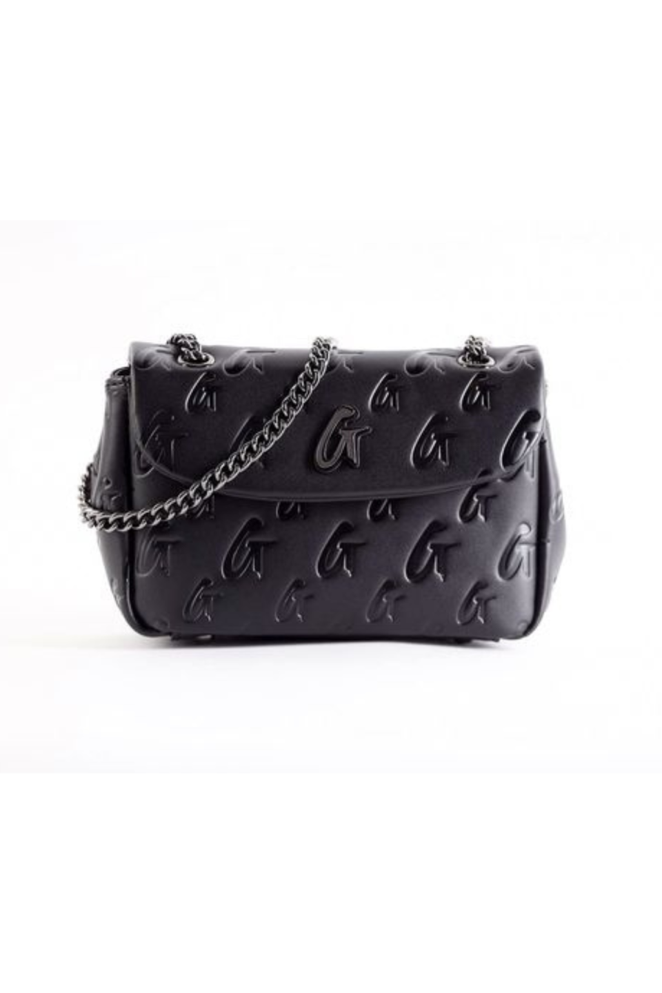 11) Monogram Mini Classic Flap Bag Matte Black