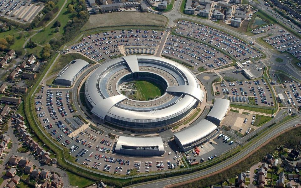 Undated handout file photo issued by GCHQ of the GCHQ building in Cheltenham. Tech giants including Apple, Google and WhatsApp have urged GCHQ to abandon a proposal that would allow it to eavesdrop on encrypted chat conversations. PRESS ASSOCIATION Photo. Issue date: Thursday May 30, 2019. More than 50 companies, civil society organisations and security experts have united to voice concern about "serious threats to cyber-security and fundamental human rights" that a so-called "ghost protocol" could pose. See PA story TECHNOLOGY Encryption. Photo credit should read: GCHQ/PA WireNOTE TO EDITORS: This handout photo may only be used in for editorial reporting purposes for the contemporaneous illustration of events, things or the people in the image or facts mentioned in the caption. Reuse of the picture may require further permission from the copyright holder. - GCHQ/PA