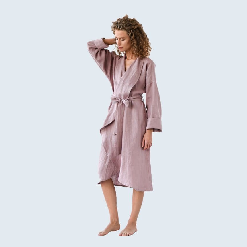 Linen Bathrobe from MagicLinen