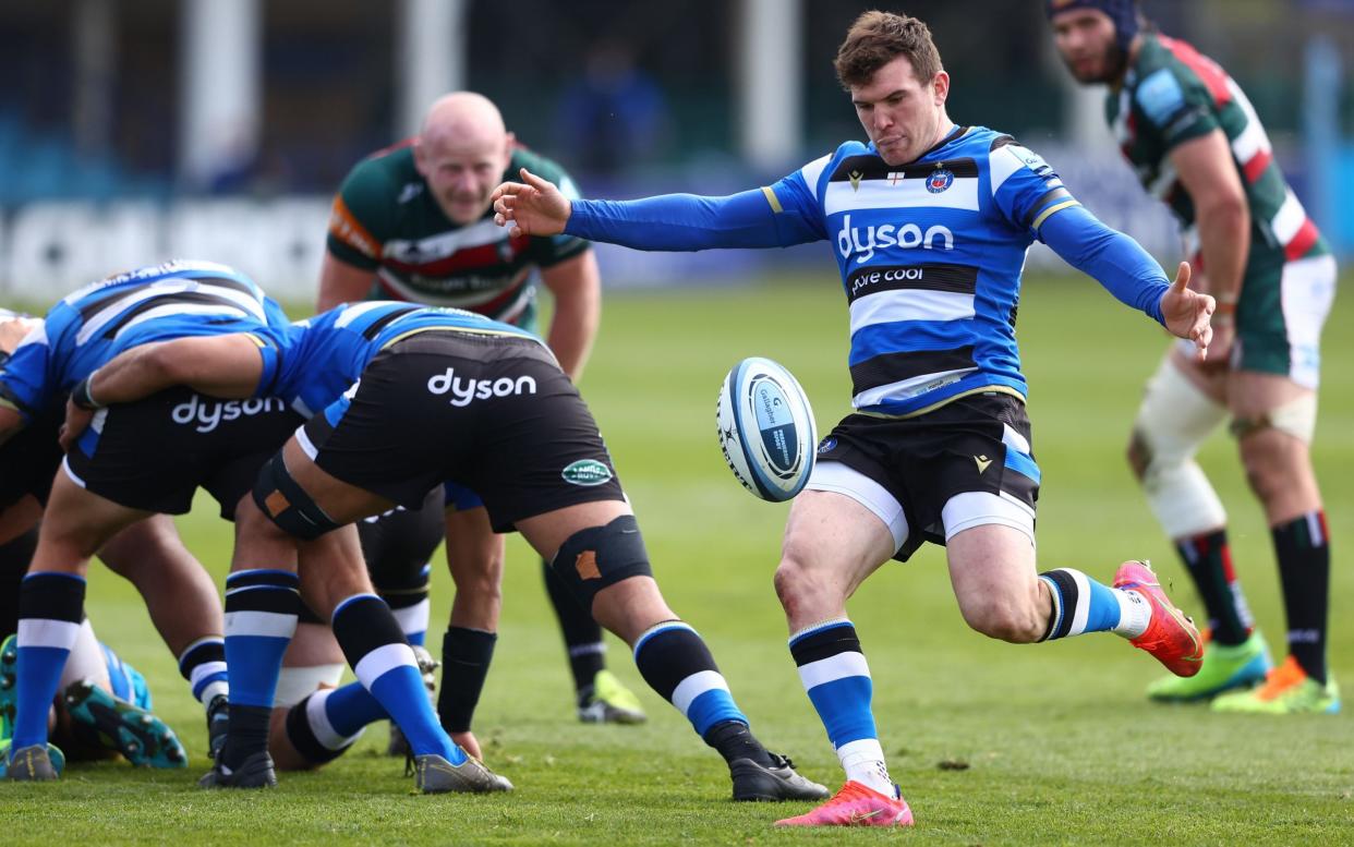 Ben Spencer holds nerve to give Bath chance of top-four finish in Premiership - GETTY IMAGES