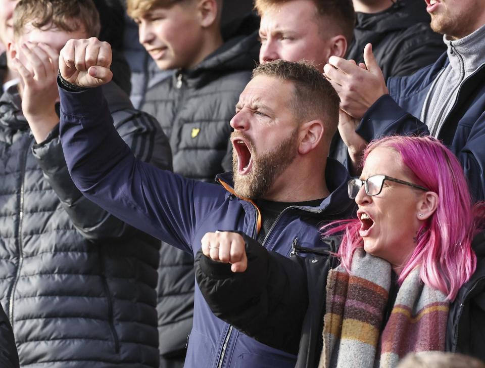 Seasiders supporters got behind their side in the defeat to Peterborough United. (Photo: CameraSport - Lee Parker)