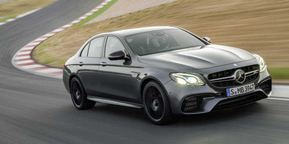 <p>Top Luxury Sedan:<br> Mercedes-Benz E-Class<br> (Road & Track) </p>