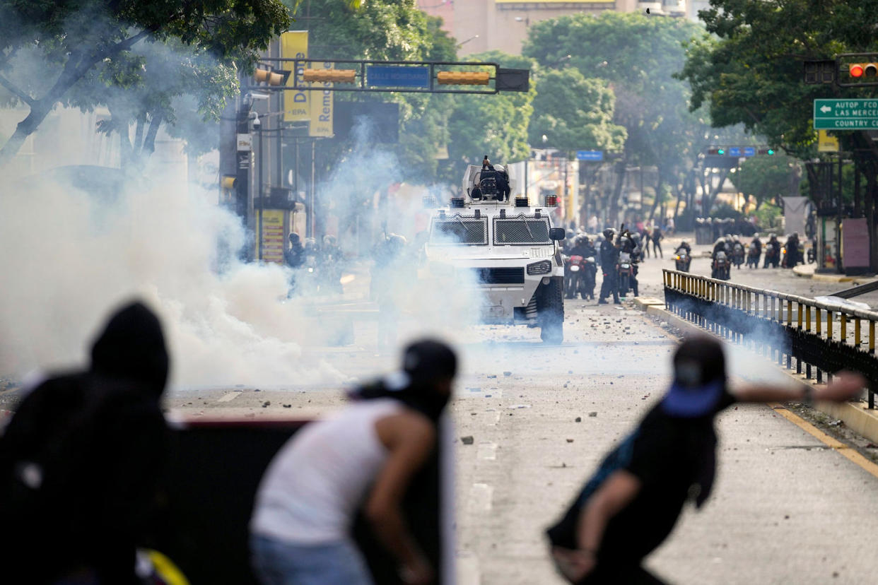 Image: venezuela caracas election political politics protest clash (Matias Delacroix / AP file)