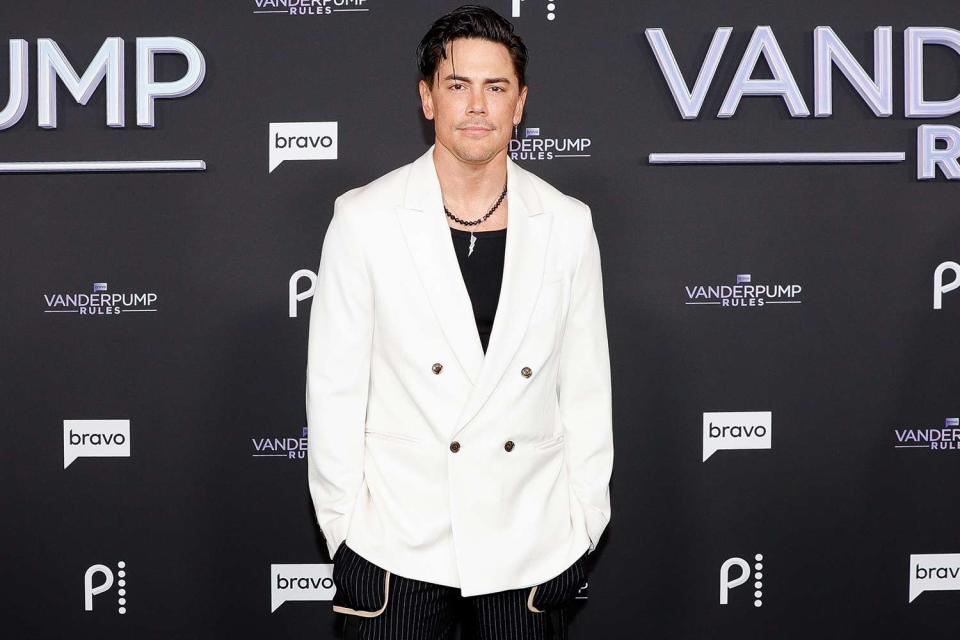 <p>River Callaway/Variety via Getty Images</p> Tom Sandoval at the "Vanderpump Rules" Season 11 Premiere held at the Hollywood Palladium on January 17, 2024 in Los Angeles, California. 