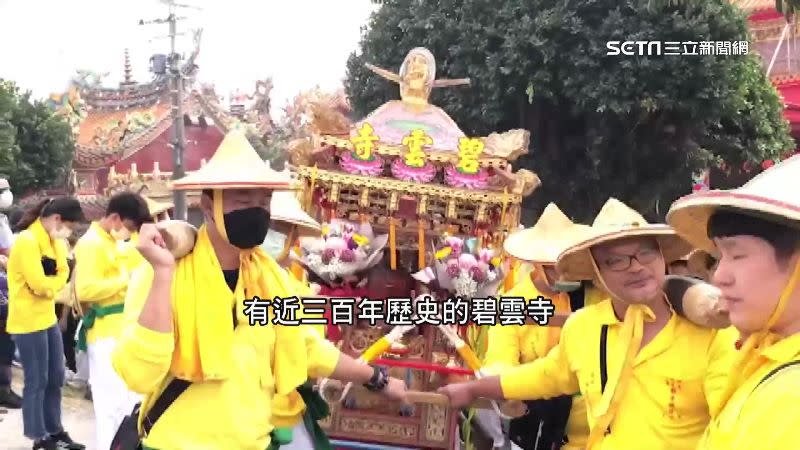 小琉球近3百年歷史的碧雲寺，首度舉辦全島繞境。