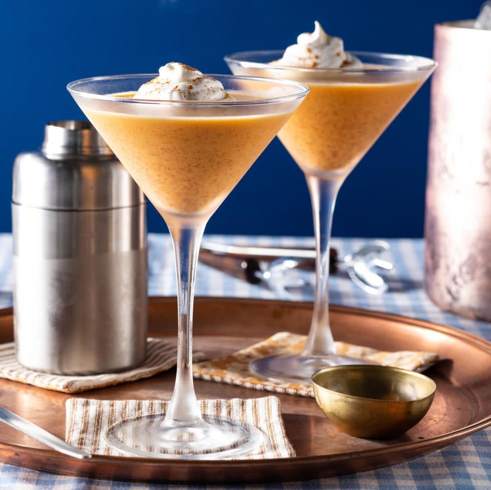 pumpkin pie martini fall recipe