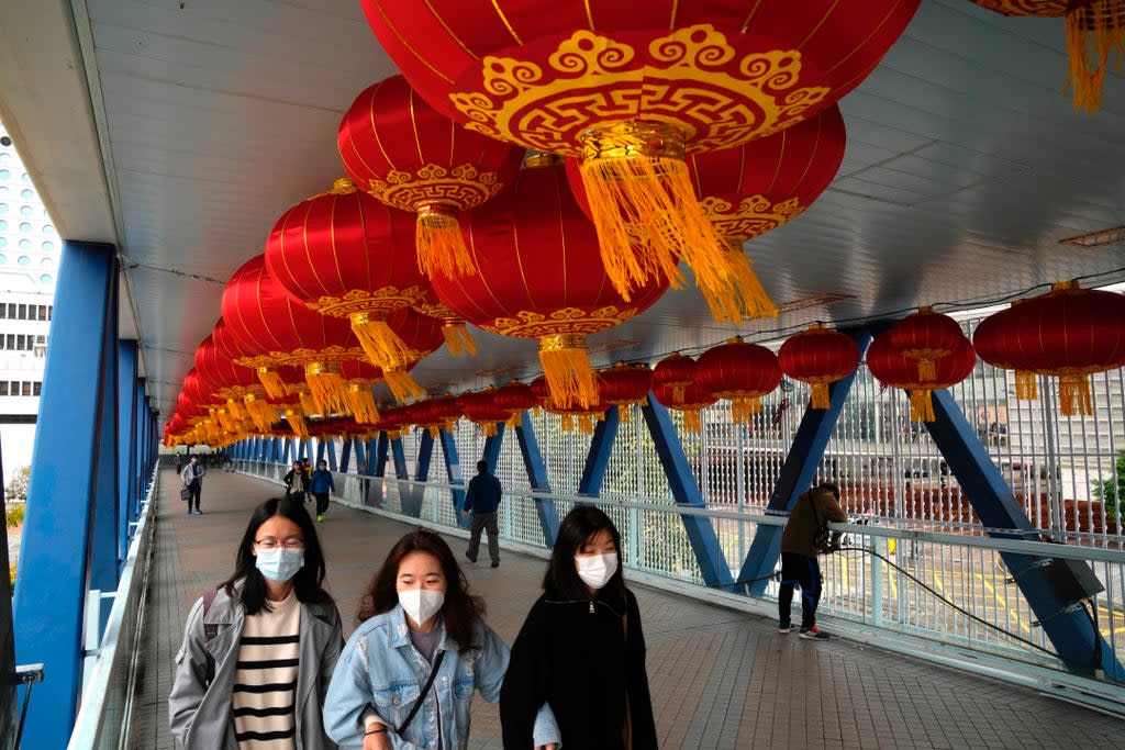 CORONAVIRUS-HONG KONG (AP)