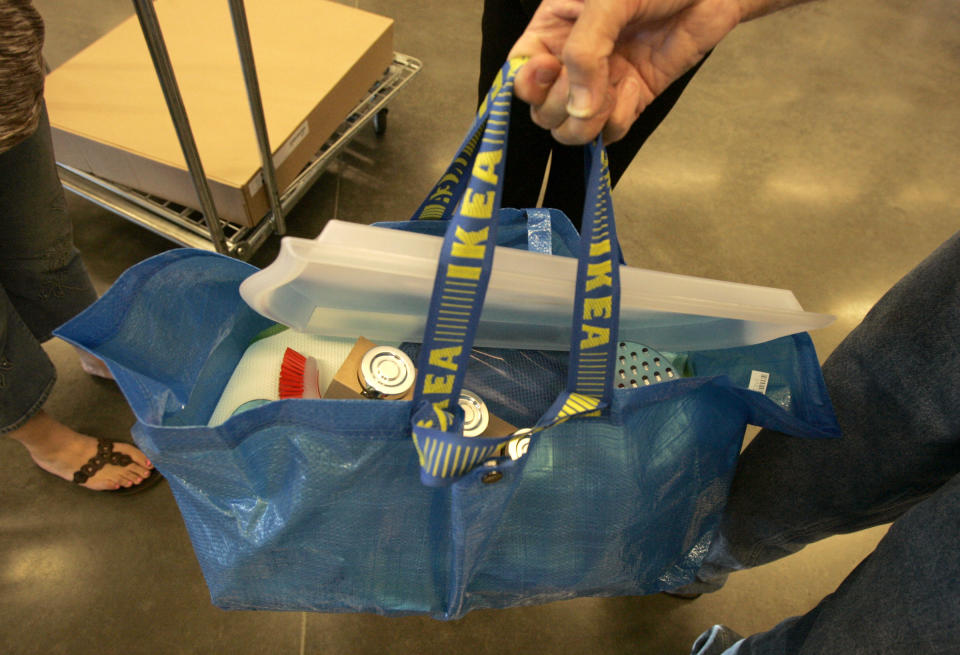 IKEA blue bag