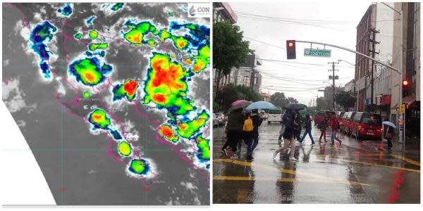 Tijuana tendrá lluvia y descargas eléctricas esta noche; pronostica Conagua