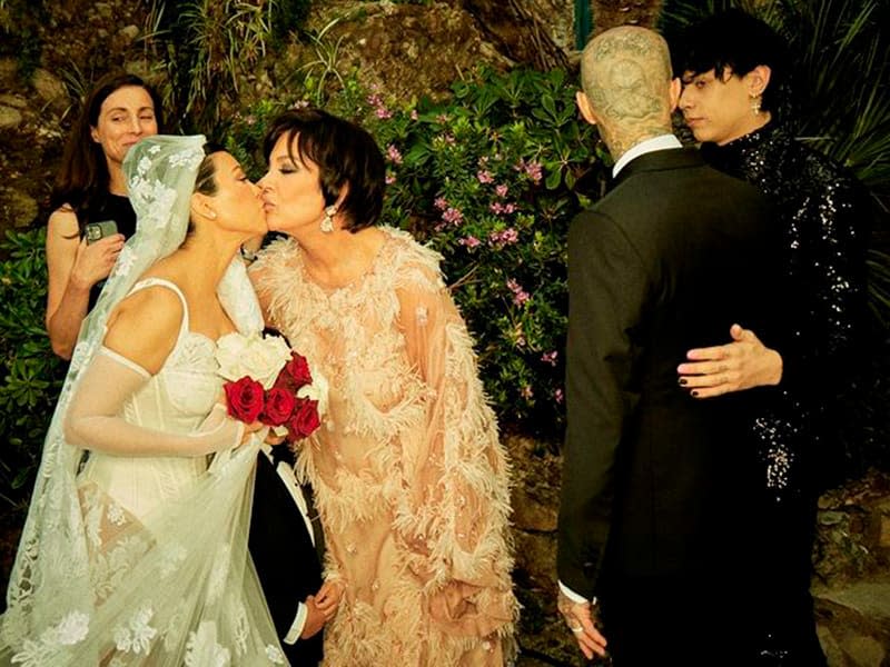 Boda Kourtney Kardashian y Travis Barker