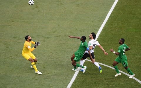 salah scoring a goal - Credit: GETTY IMAGES