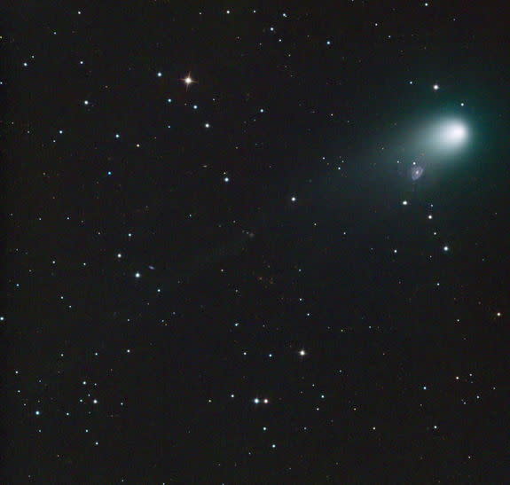 Adam Block at the Mount Lemmon SkyCenter in Arizona caught Comet 168P Hergenrother on October 5, 2012.