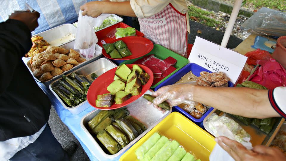 Kuih is one of Malaysia's favorite desserts. - Tengku Bahar/AFP/Getty Images