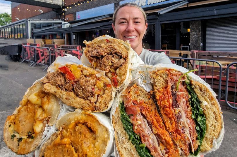 Molly McCann  is the face behind Polpetta in Baltic Market