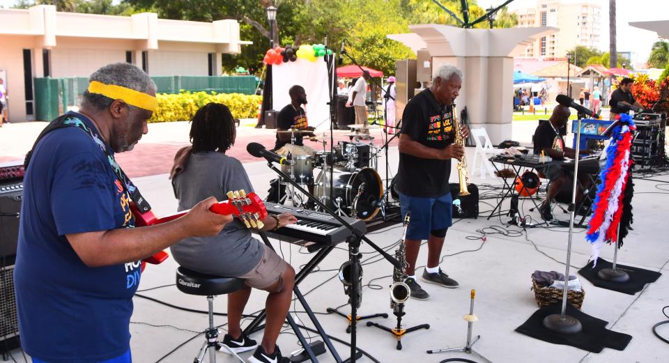 The Juneteenth celebration in Riverfront Park in Cocoa will include live entertainment by local performers.