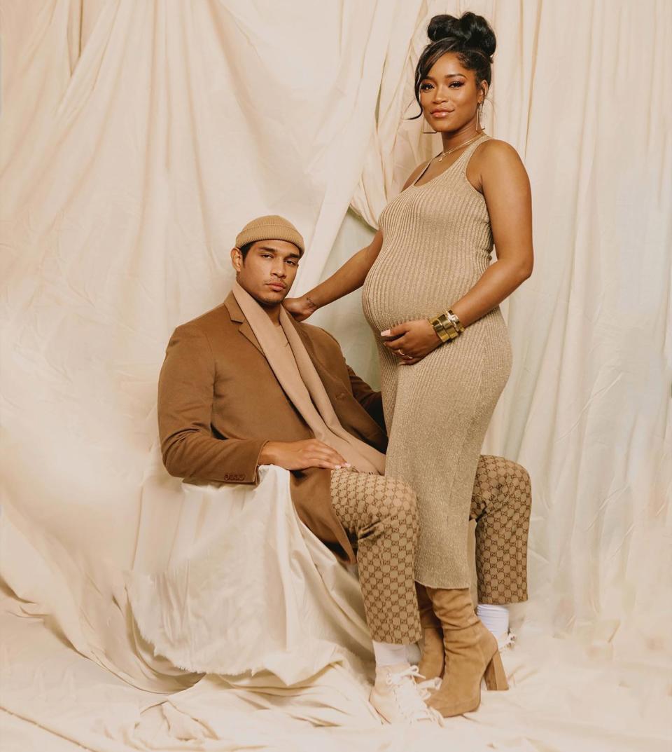 Keke Palmer Darius Jackson Maternity shoot https://www.instagram.com/p/Cn_IvkHsMBv/. Credit: Dalvin Adams