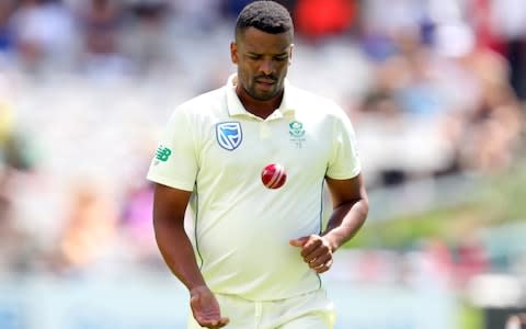 Vernon Philander of South Africa during day 1 of the 2nd Test match between South Africa and England at Newlands Cricket Stadium on January 03, 2020 in Cape Town, South Africa. - Credit: Getty Images