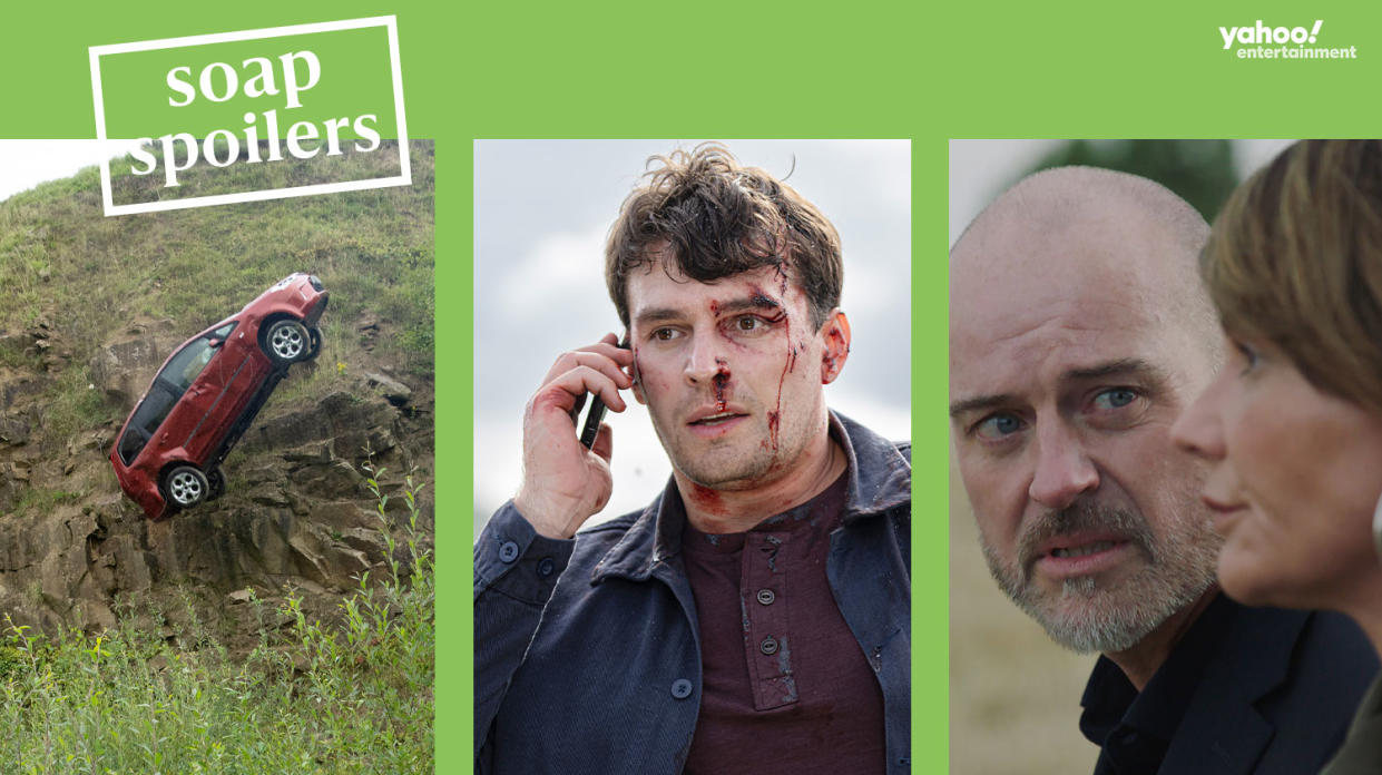 Lives hang in the balance on Emmerdale - here are the big spoilers for the week of 9-13 October 2023. (ITV)
