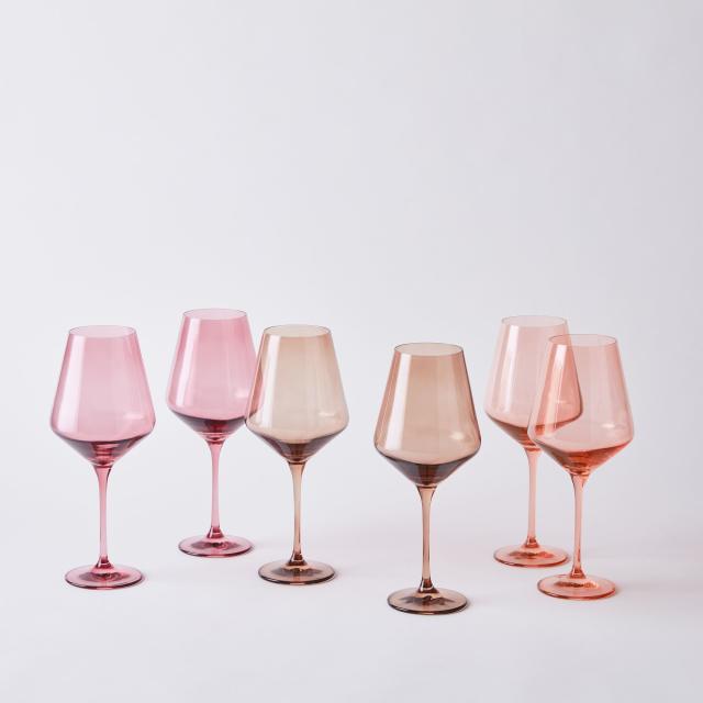 Get Trendy Colored Wine Glasses for $5 Apiece on