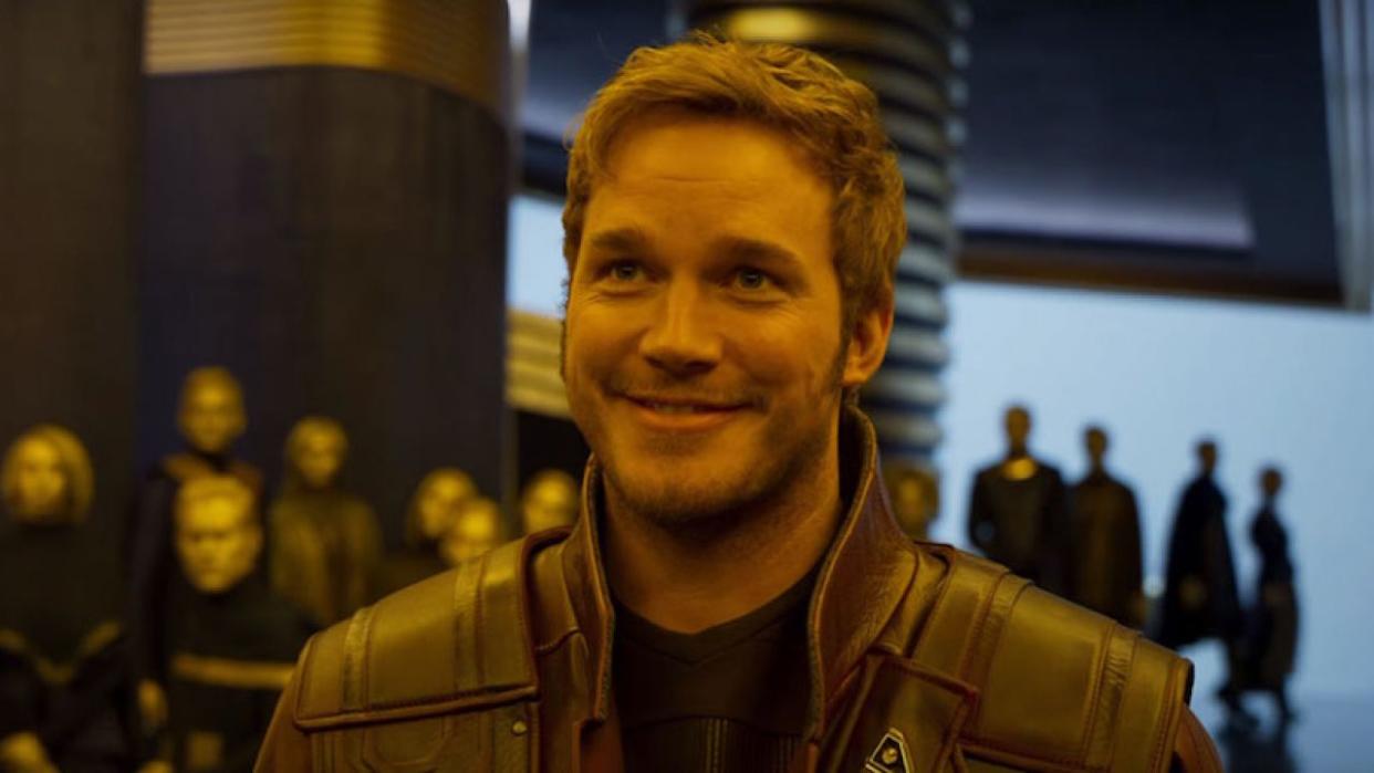  Chris Pratt in Guardians of the Galaxy Vol. 2. 