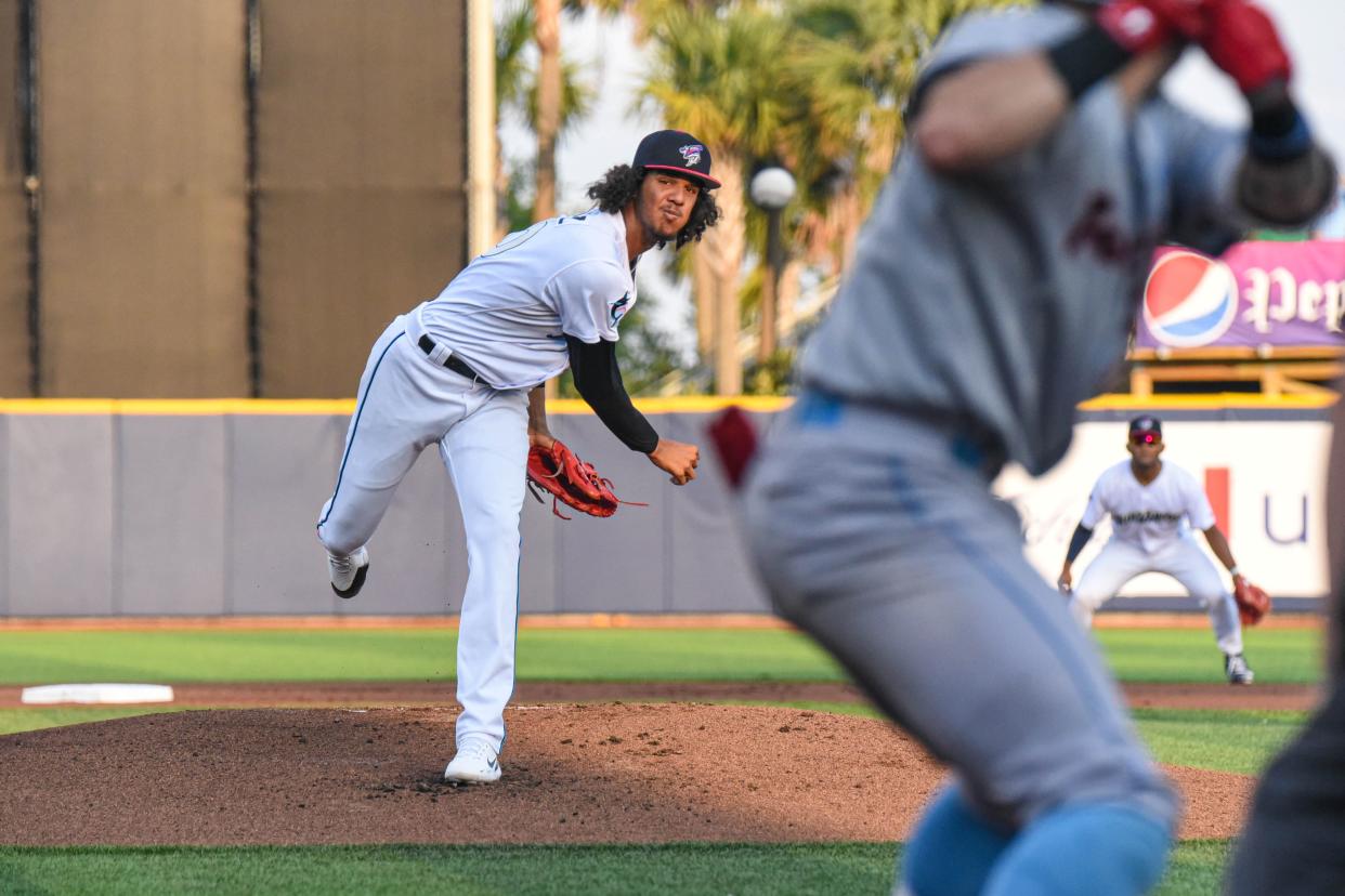 Blue Wahoos 19-year-old pitcher Eury Perez has exceeded lofty expectations with his first two months in Pensacola.